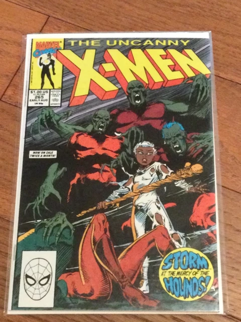 Marvel Comics 1990 Early Aug 265 The Uncanny X-Men Comic Book!  (#24)