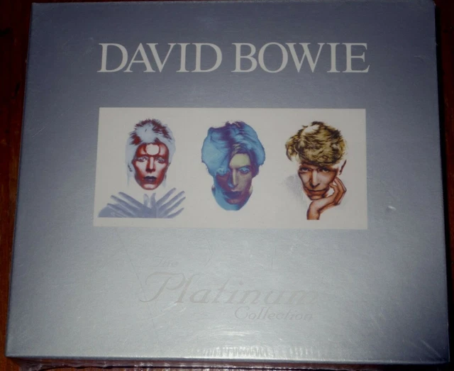 DAVID BOWIE THE PLATINUM COLLECTION 3 CD BOX SET SEALED Emi Music (2005 ...