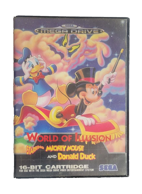 sega megadrive world of illusion mickey mouse a - Comprar Videojuegos y Consolas MegaDrive en