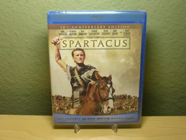 Spartacus (Blu-ray Disc, 2010, 50th Anniversary Edition) Stanley Kubrick New