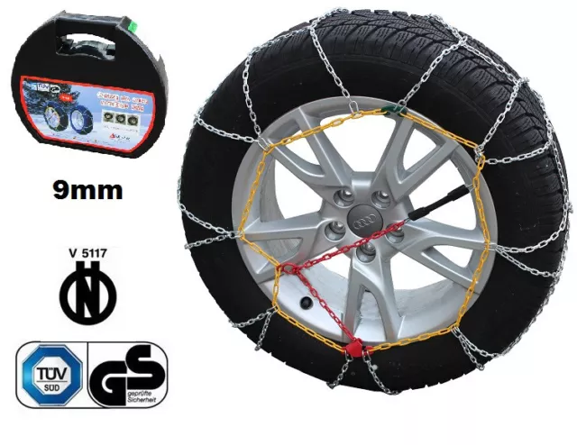 Catene Da Neve 9Mm 225/45 R17  Omologate V5117