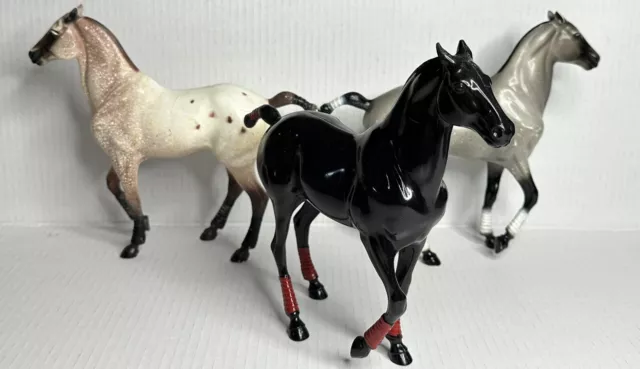 Hartland Polo Pony Horse Vintage Lot (3)