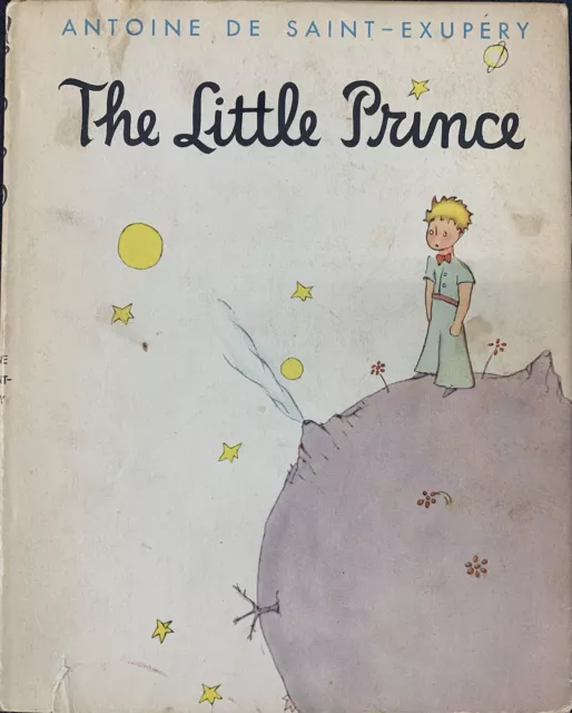 LE PETIT PRINCE by Antoine de Saint-Exupery -1946 1st Gallimard HCDJ -  French