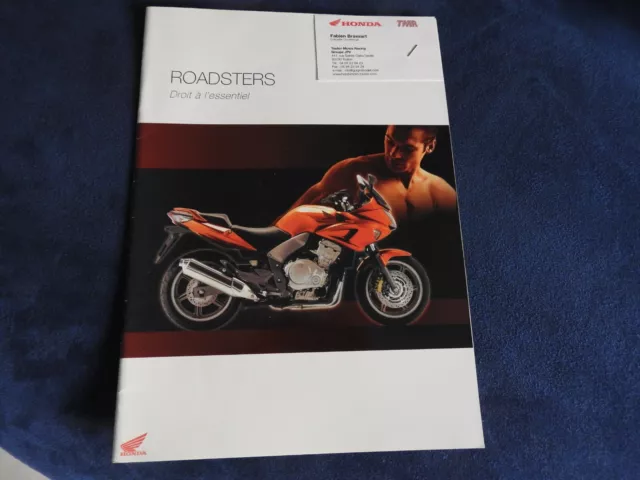 catalogue moto gamme honda roadsters 2007