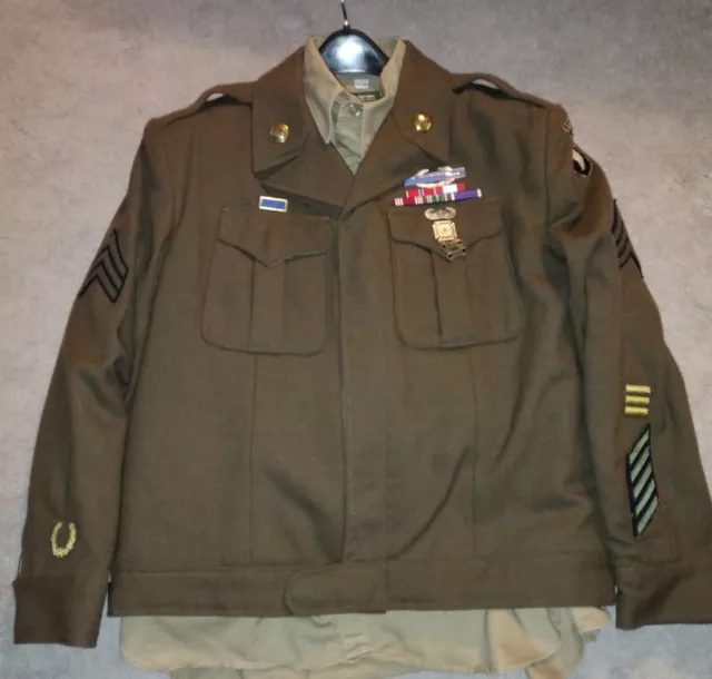 WW2 US ARMY Ike Jacket Uniform Set $500.00 - PicClick