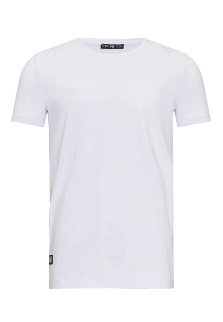 Redbridge Uomo T-Shirt Girocollo Base Freizeitshirt Ausschnittgröße - Aderente