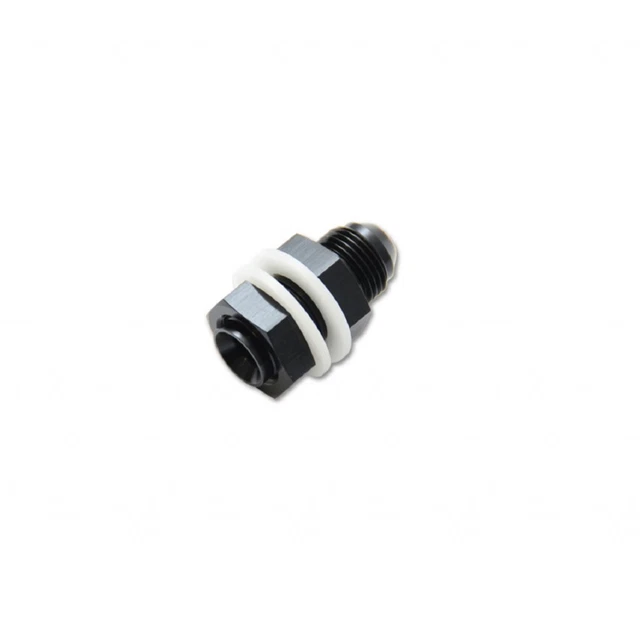Vibrant Adapter Fitting Bulkhead 8AN Fuel Cell w/ 2 PTFE Crush Washers & Nut