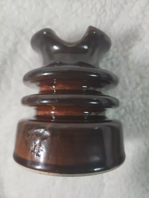 Porcelain Insulator HI-TOP 88 Brown USA