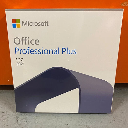 MICROSOFT OFFICE 2021 Professional Plus for Windows Authentic DVD + Key ...