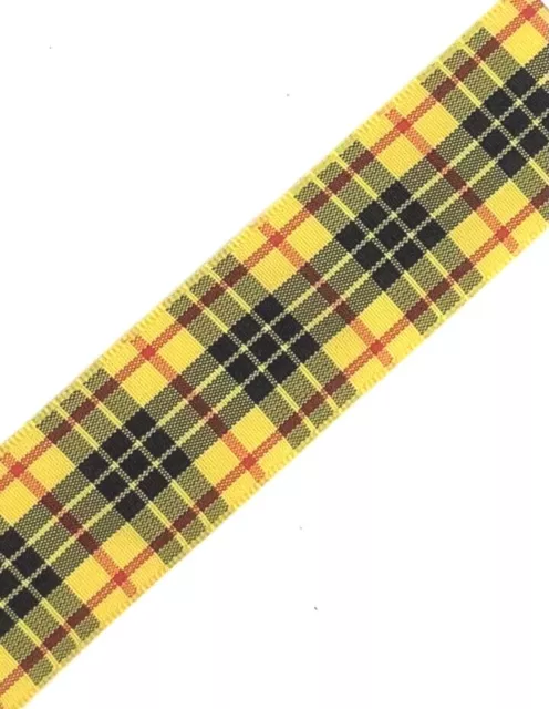 MacLeod Tartan Band ~ NEUPREIS ~ 10 mm/16 mm/25 mm breit ~ Längenauswahl ~ kostenloser Versand