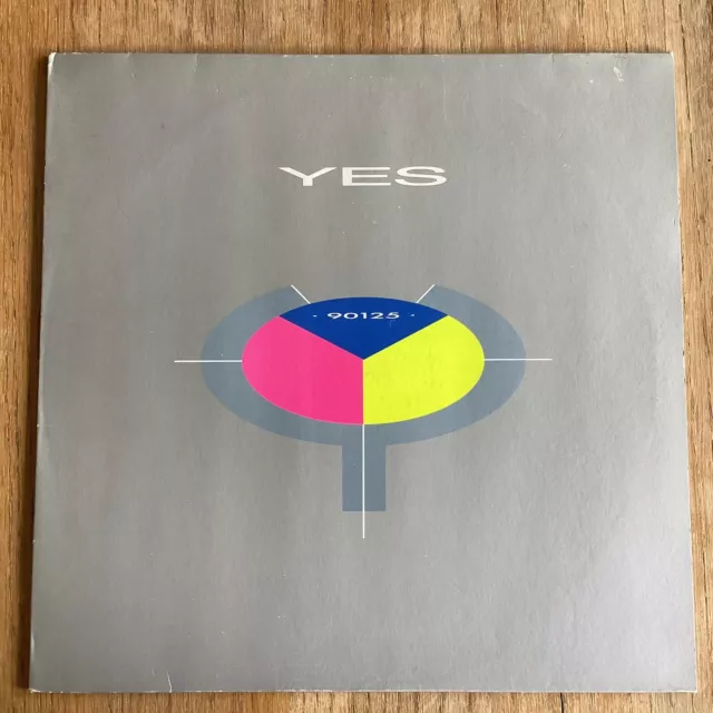 Yes 90125 Vinyle LP 1983 EUROPE 79-0125-1 EX/VG+