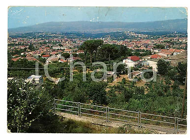 1970 ca SAN GIORGIO DEL SANNIO (BN) Panorama dall'alto *Cartolina VINTAGE FG NV