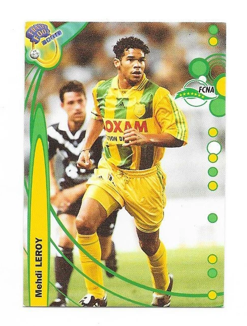 Carte Sticker Mickaël Landreau Nantes #154 - DS Collection Foot 2000 - Parfait état Non Collé