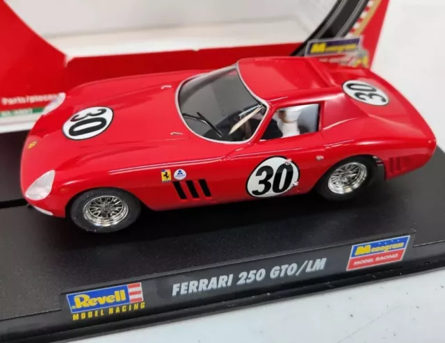 Revell Monogram Ferrari 250 GTO/LM #30 1/32 Scale Slot Car Assembly Kit RARE