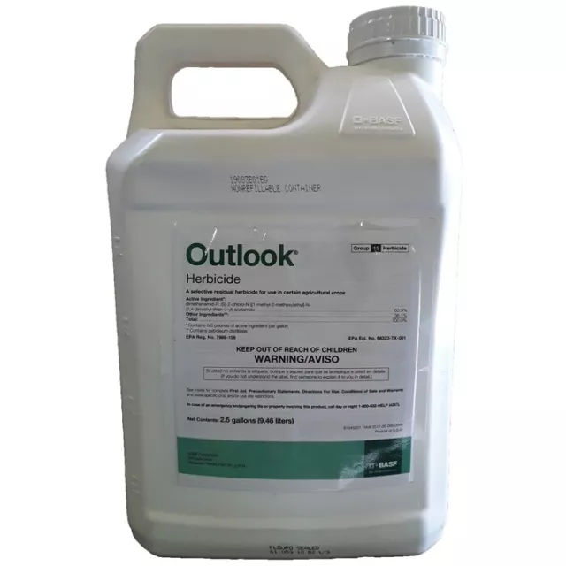 Outlook Herbicide - 2.5 Gallons