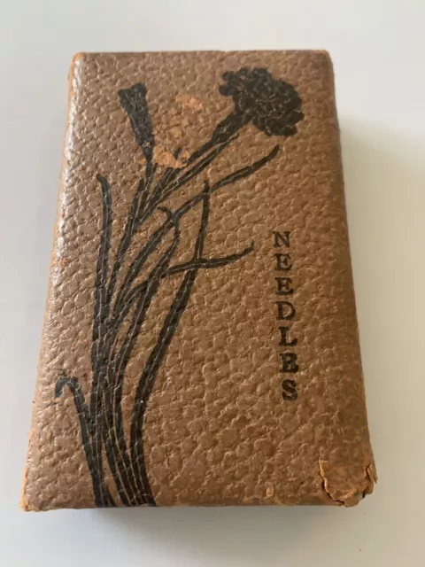Redditch Needle Case 1914 Pat. Needles Present