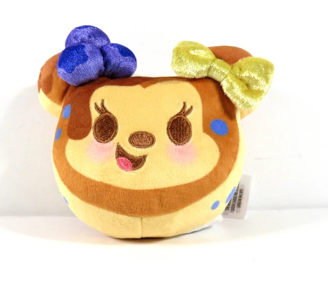 Disney Munchlings Fruity Finds Minnie Mouse Blueberry Pancake Scented Plush