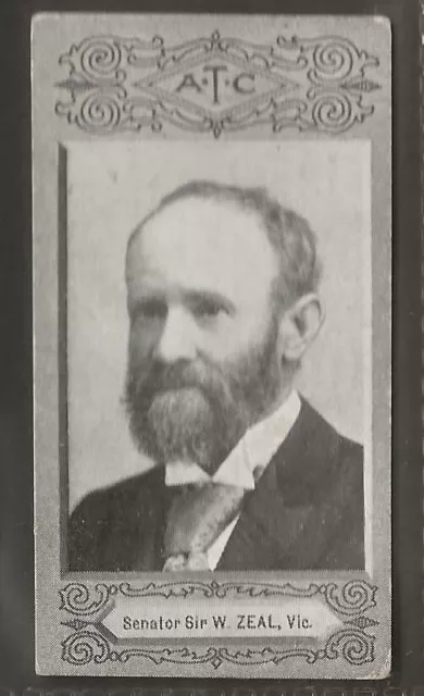 Atc A.t.c. (Usa)-Australian Parliament 1901-#44- Senator Sir Zeal