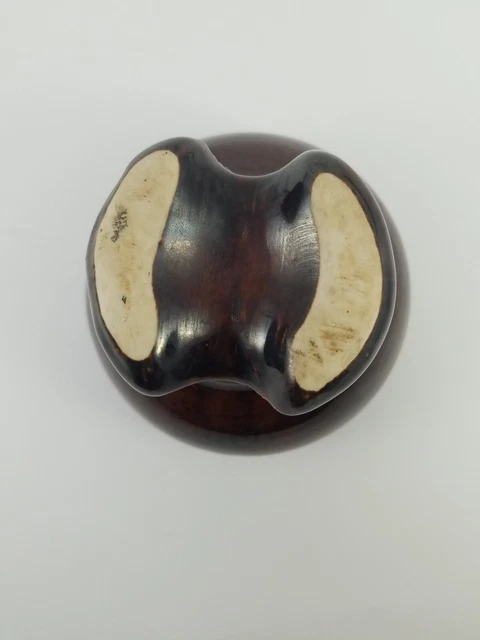 Pinko #63 High Voltage Saddle Brown Porcelain Insulator 8
