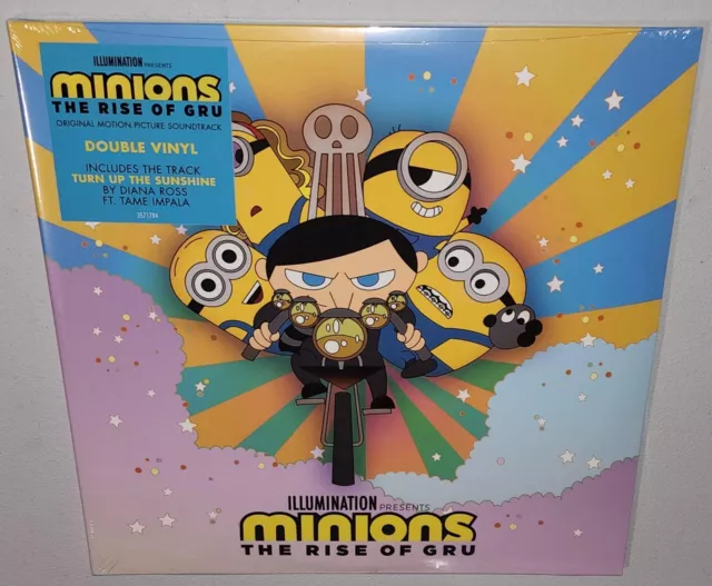 Va Minions: The Rise Of Gru (Soundtrack) (2022) Brand New Sealed Vinyl Lp