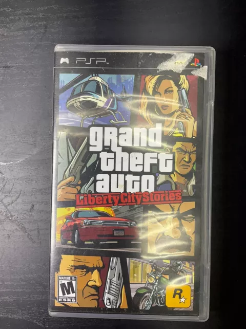 Grand Theft Auto: Liberty City Stories (Sony PSP, 2005) BOX, Manual, Poster  ONLY! – GeekGearStore