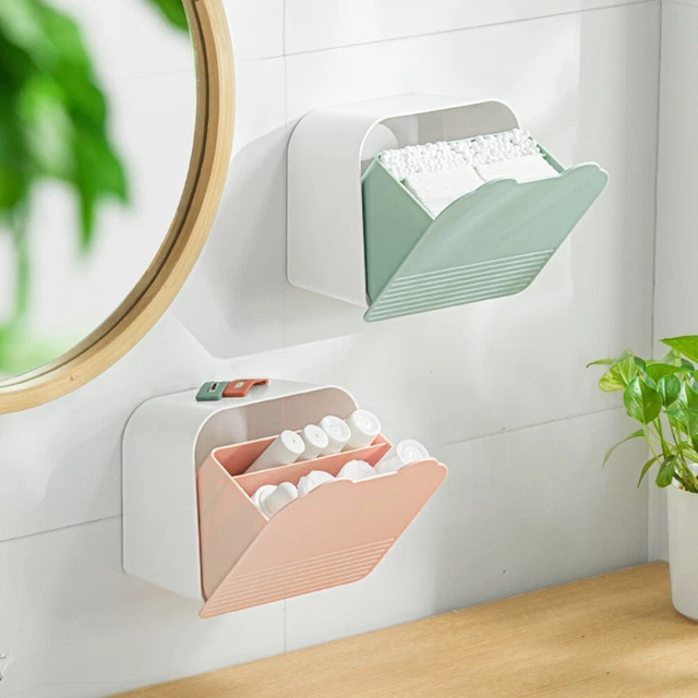 Wall-mounted Storage Box Dustproof Wet Tissue Box Napkin Organizer  Bathroom