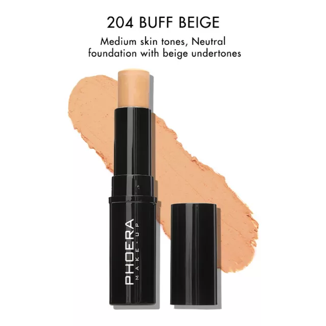 Phoera Matt Concealer Kontur Make-up Stick Aufhellen Hautfarbe Lang Ölkontrolle