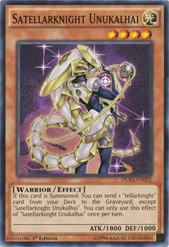 YUGIOH Satellarknight Light Deck Complete 40 Cards