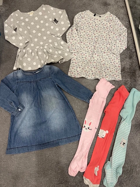 Girls Clothes Bundle 2-3 Years NEXT, M&S, H&M, Cocodrillo, George, ZARA 2