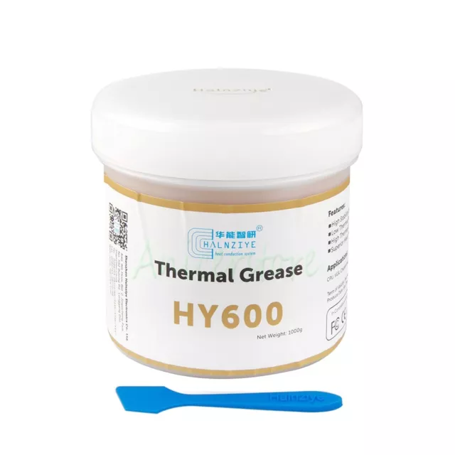 1kg/1000g Gold CPU Thermal Grease Paste Chipset GPU Cooling Silicone Compound
