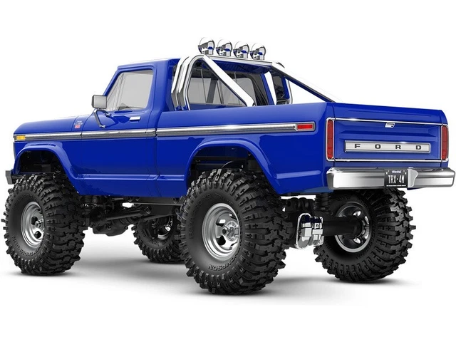 Paraurti Anteriore LED TRX4M con Verricello Elettrico e Controller per Auto RC Crawler 1/18 Traxxas TRX4-M per Defender, Bronco, Chevrolet  26