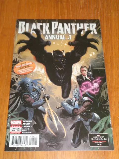 Black Panther Annual #1 Marvel Comics April 2018 Vf (8.0)