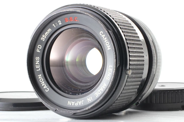 【Exc+5】 Canon FD 35mm F2 SSC S.S.C. Wide Angle MF Lens from Japan #379