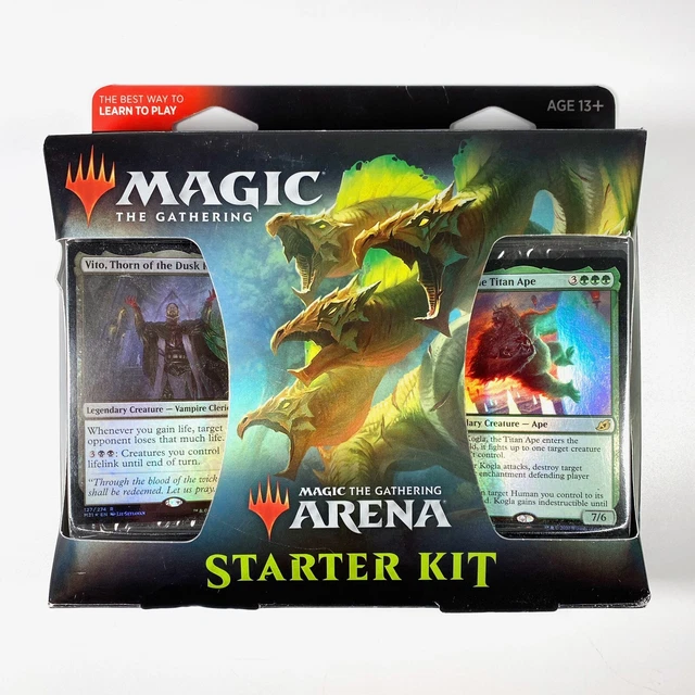 2021 NEW Unopened Box Magic The Gathering MTG ARENA STARTER KIT 120 Cards MTGM21