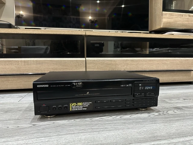 KENWOOD LVD-280 COMPACT Laserdisc LD, CD, CDV Player | High End 