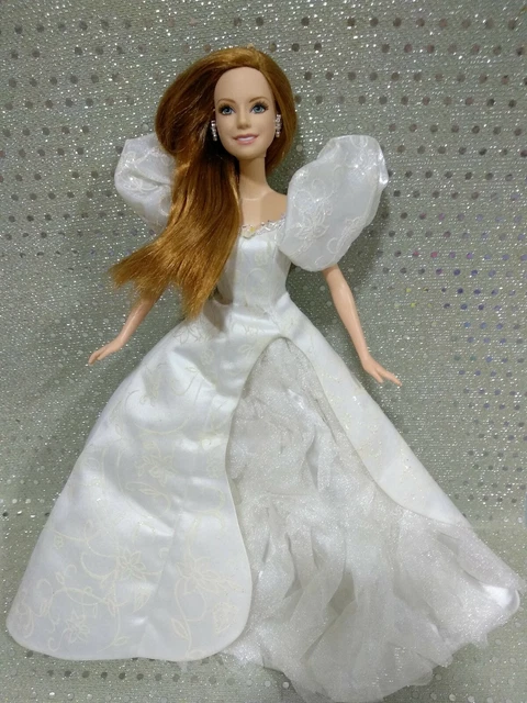 BARBIE COLLECTOR DISNEY Giselle Enchanted Fairytale wedding Bride