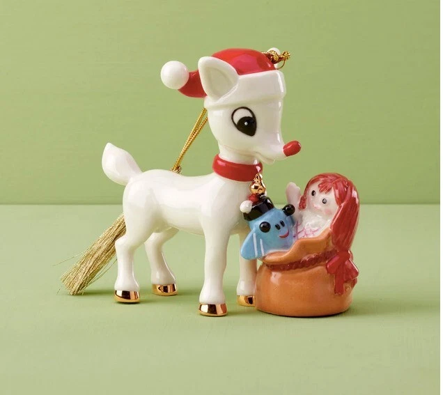 LENOX 2024 RUDOLPH Red Nosed Reindeer Delivering Toys Christmas