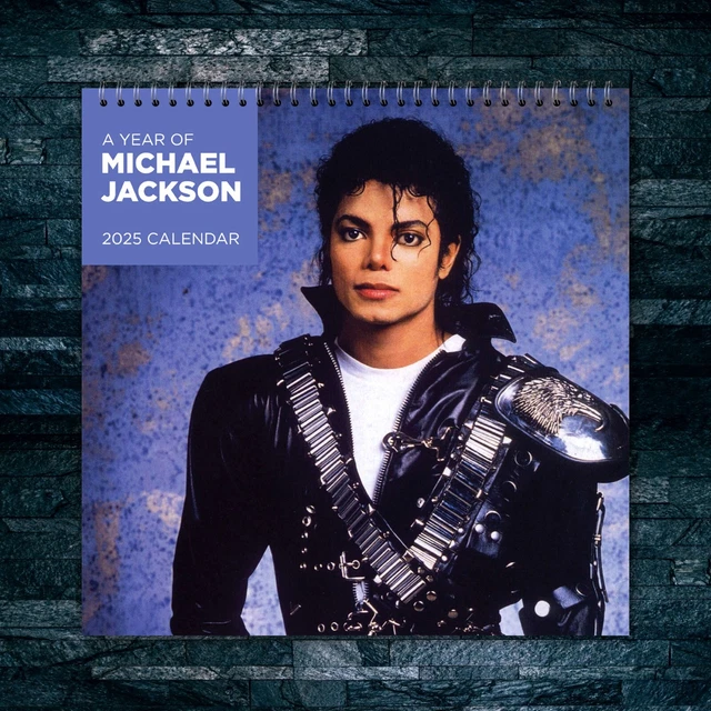 MICHAEL JACKSON WALL Calendar 2025, Michael Jackson Celebrity 2025