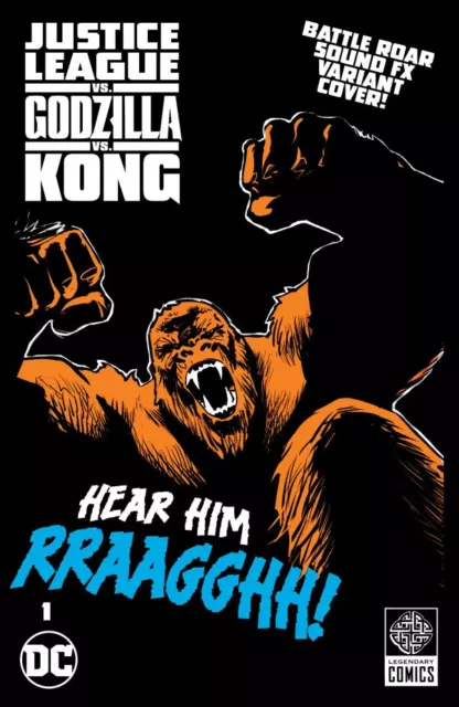Justice League Vs Godzilla Vs Kong #1 (Of 6) (Kong Sound Fx Gatefold Variant)