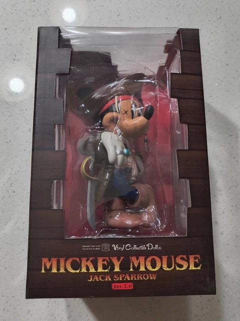 VCD MICKEY MOUSE Runaway Brain W-Size Disney Medicom Toy (large