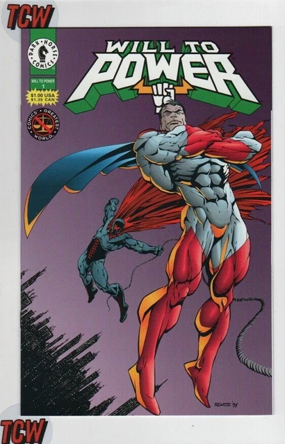 1994 Dark Horse Comics: Will To Power #1 Comic Box Break. Box17.#145