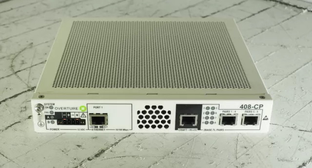 Réseau Ethernet Modem Hatteras Réseaux Overture HN408-CP-1E 920401-2005-06