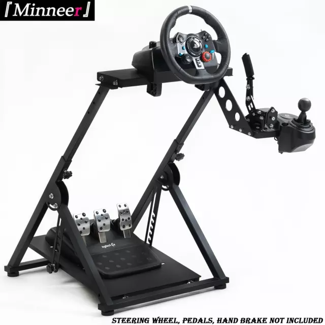 Minneer Foldable Racing Simulation Wheel Mount for Logitech G920  Thrustmaster