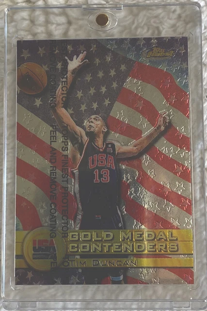 1999-00 #225 Tim Duncan Gold Medal Contenders