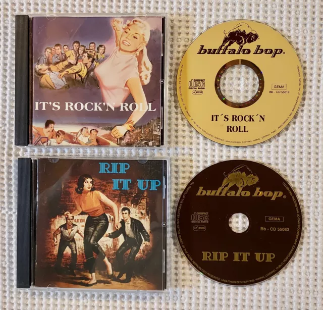 BUFFALO BOP Rock N Roll Rockabilly 2CD Rip It Up It's Rock'N Roll Excellent