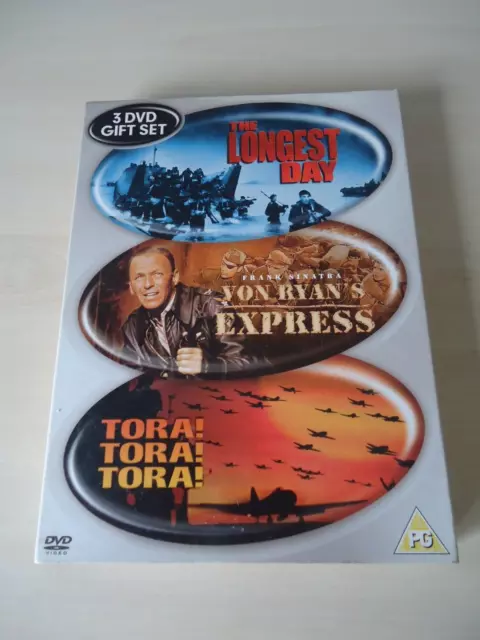 The Longest Day/Von Ryan's Express/Tora! Tora! Tora! [DVD]