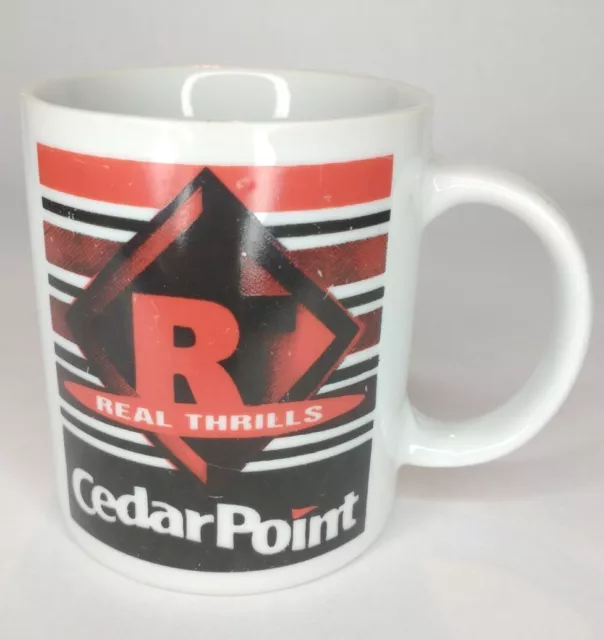 Cedar Point Amusement Park "Real Thrills" Coffee Cup
