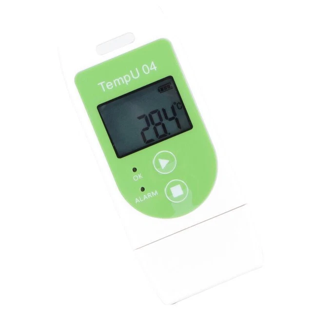 Termometro logger temperatura clima -30 °C a 60 °C PDF rapporto SCF