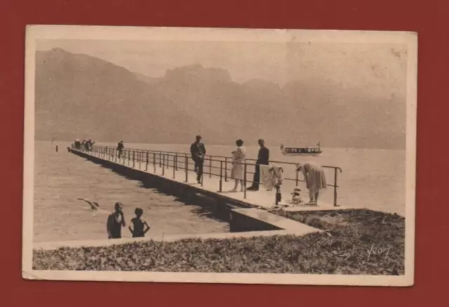 ANNECY and her lake - A pier ...... (Ref. H2415)