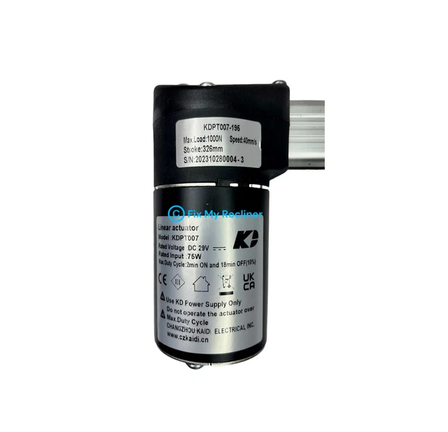 Kaidi KDPT007-11 Linear Actuator Motor For Power Recliner And Lift Chairs